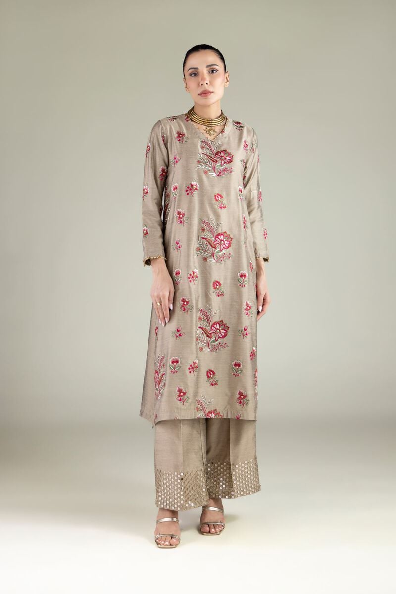 Floral Longline Kurta - Image 4