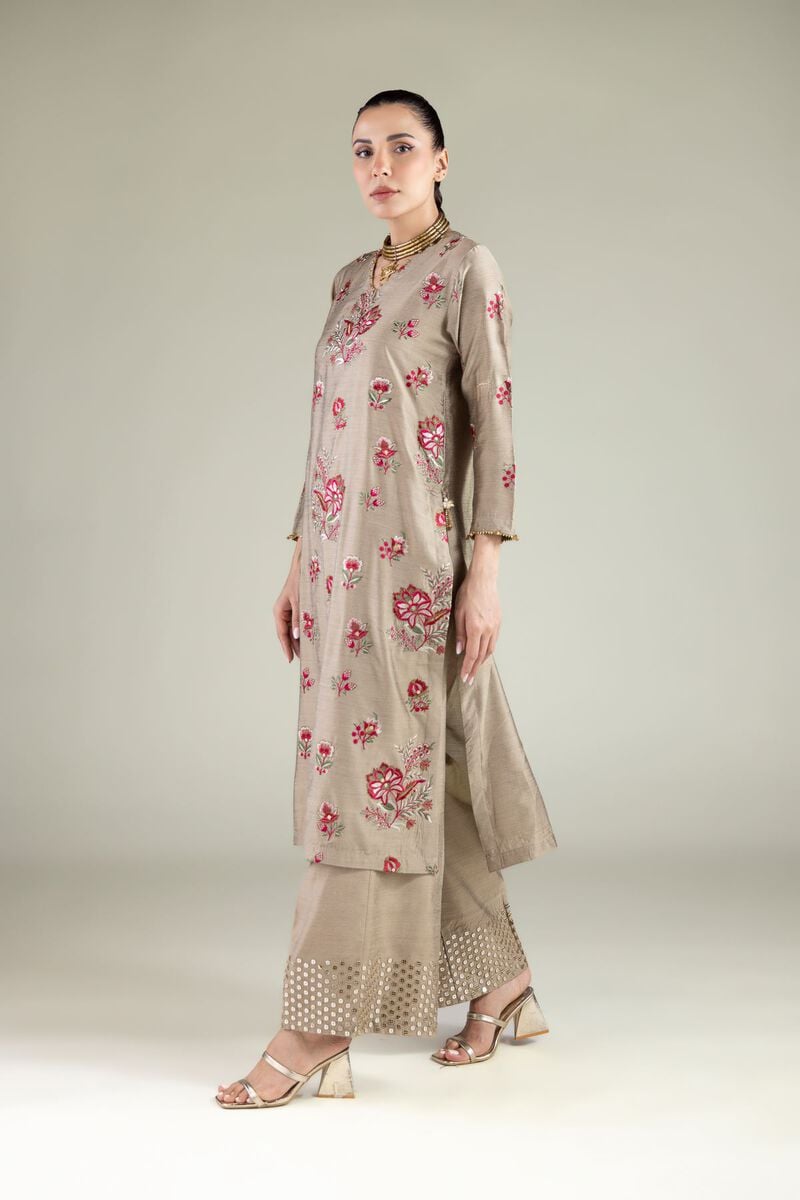Floral Longline Kurta - Image 5