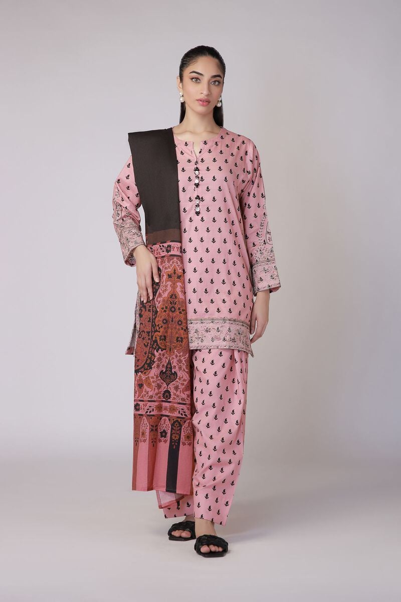 Embroidered Cotton Dobby Kurta