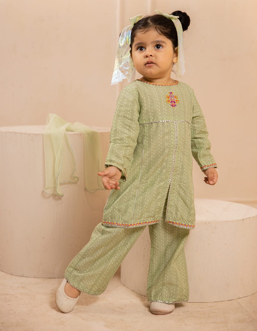 GREEN LAWN EMBROIDERED 3PC STITCHED - Image 3