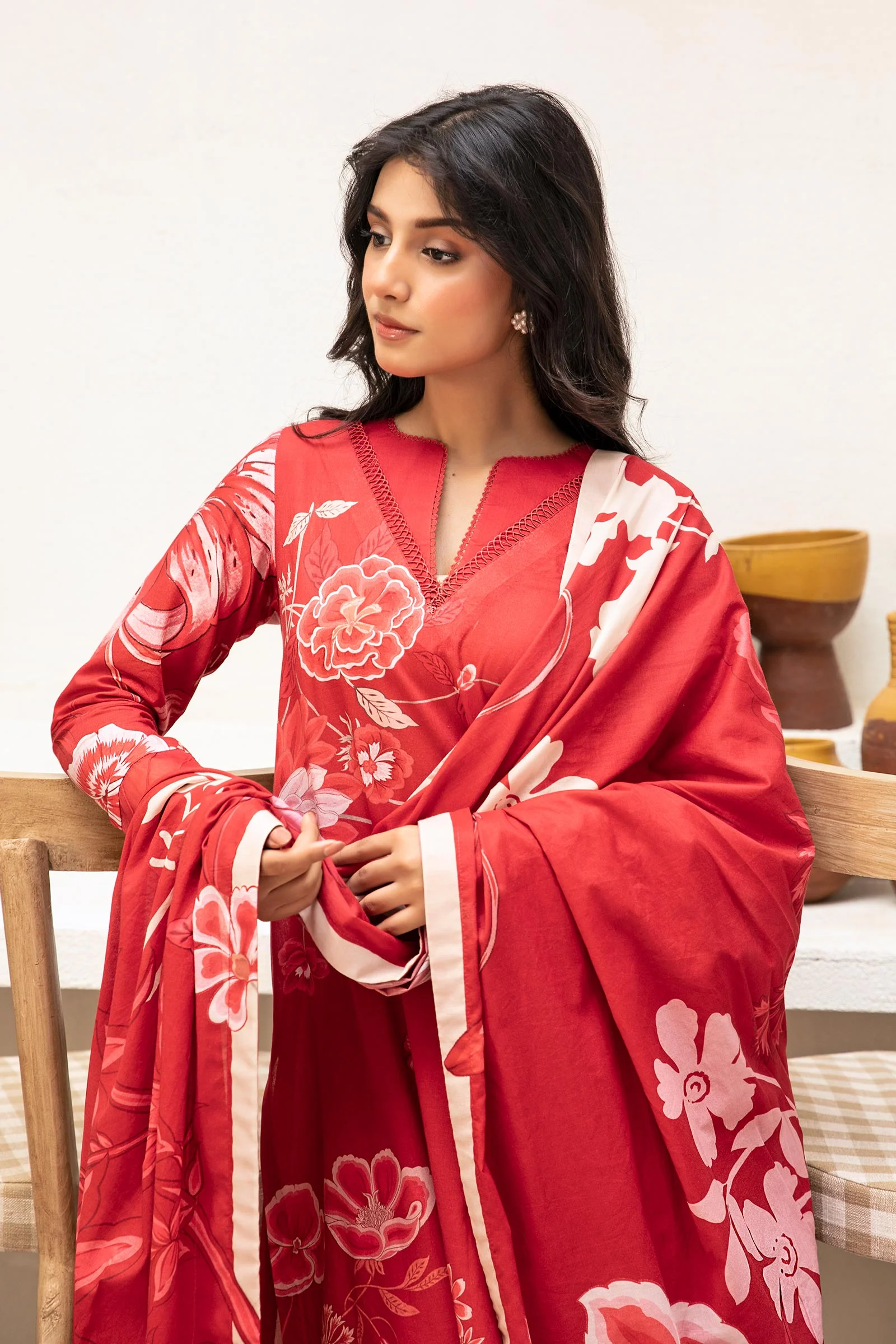 Elaheh 26 M Basics By Maria B Printed Lawn MB-ELHV3-02 - Image 2