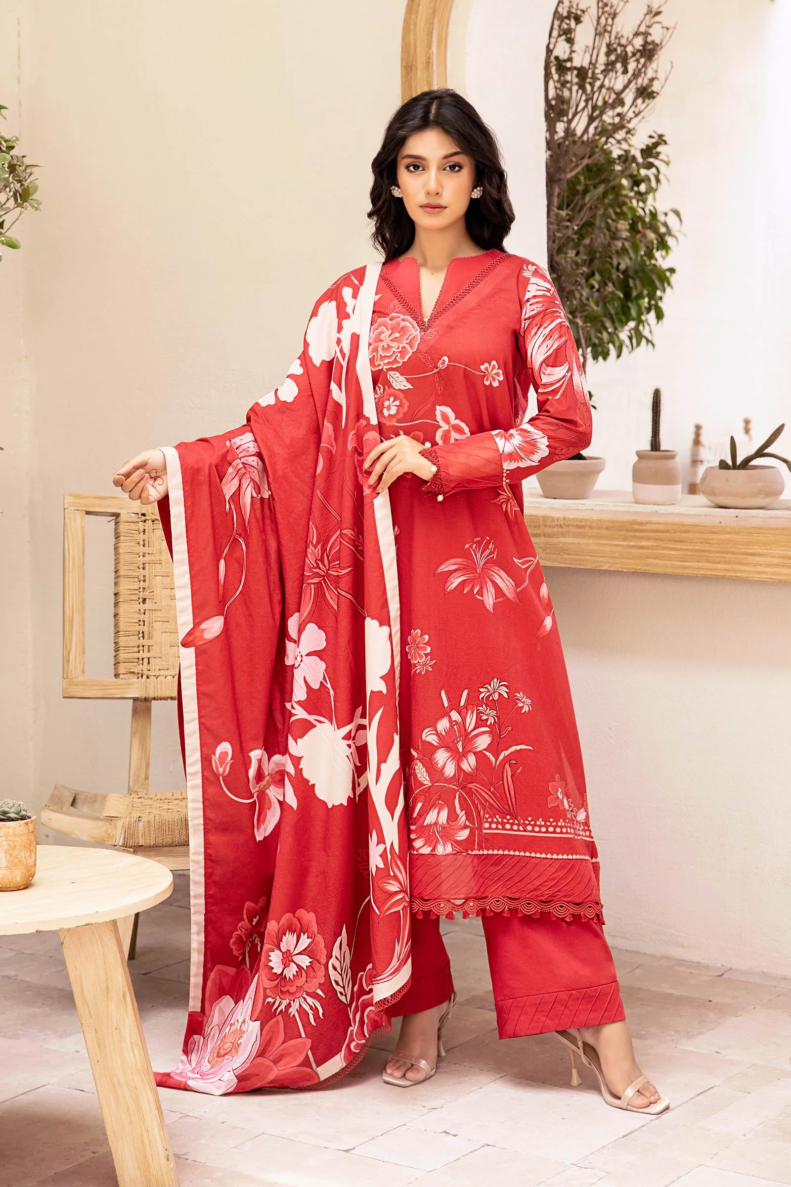 Elaheh 26 M Basics By Maria B Printed Lawn MB-ELHV3-02