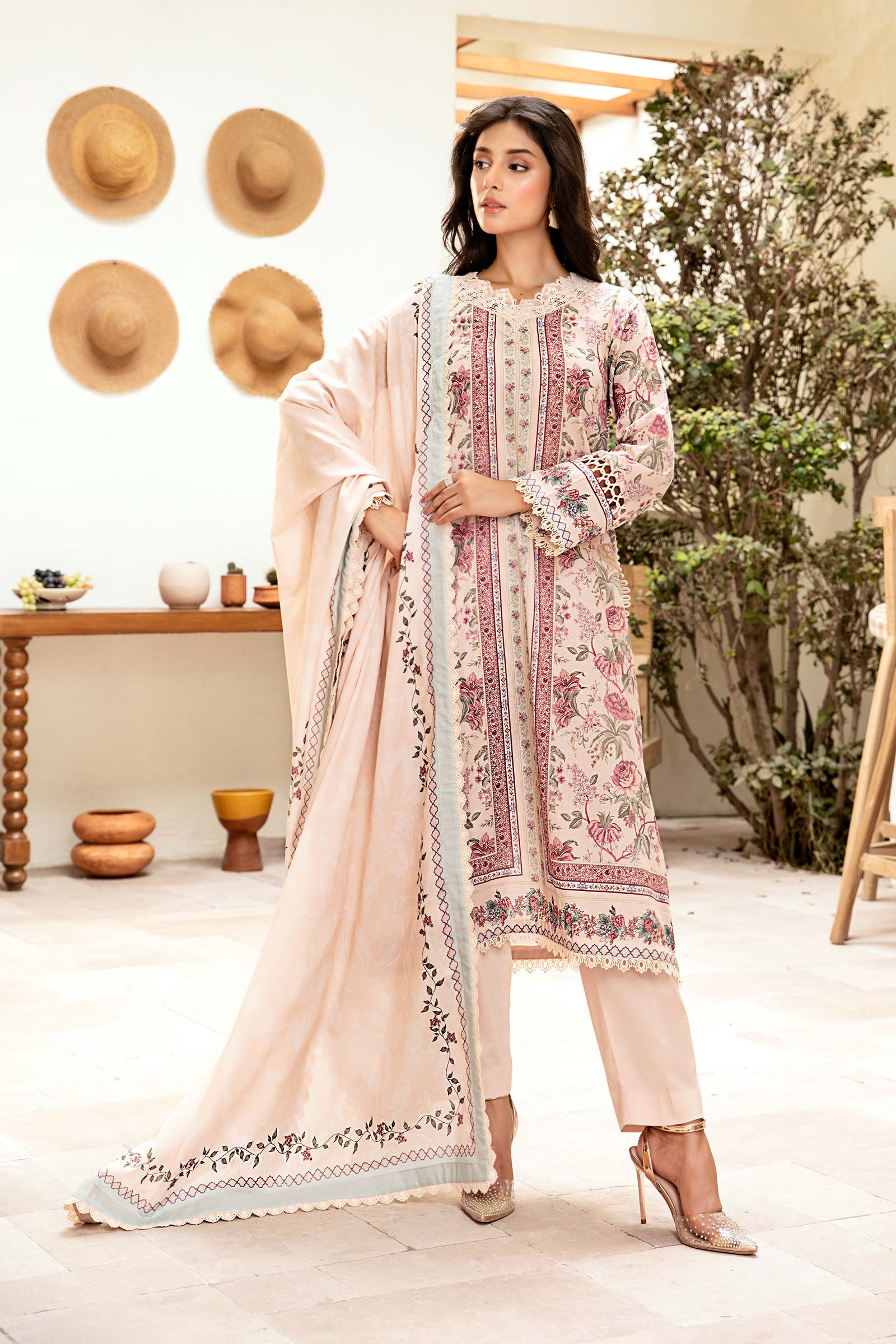 Elaheh 26 M Basics By Maria B Printed Lawn MB-ELHV3-04