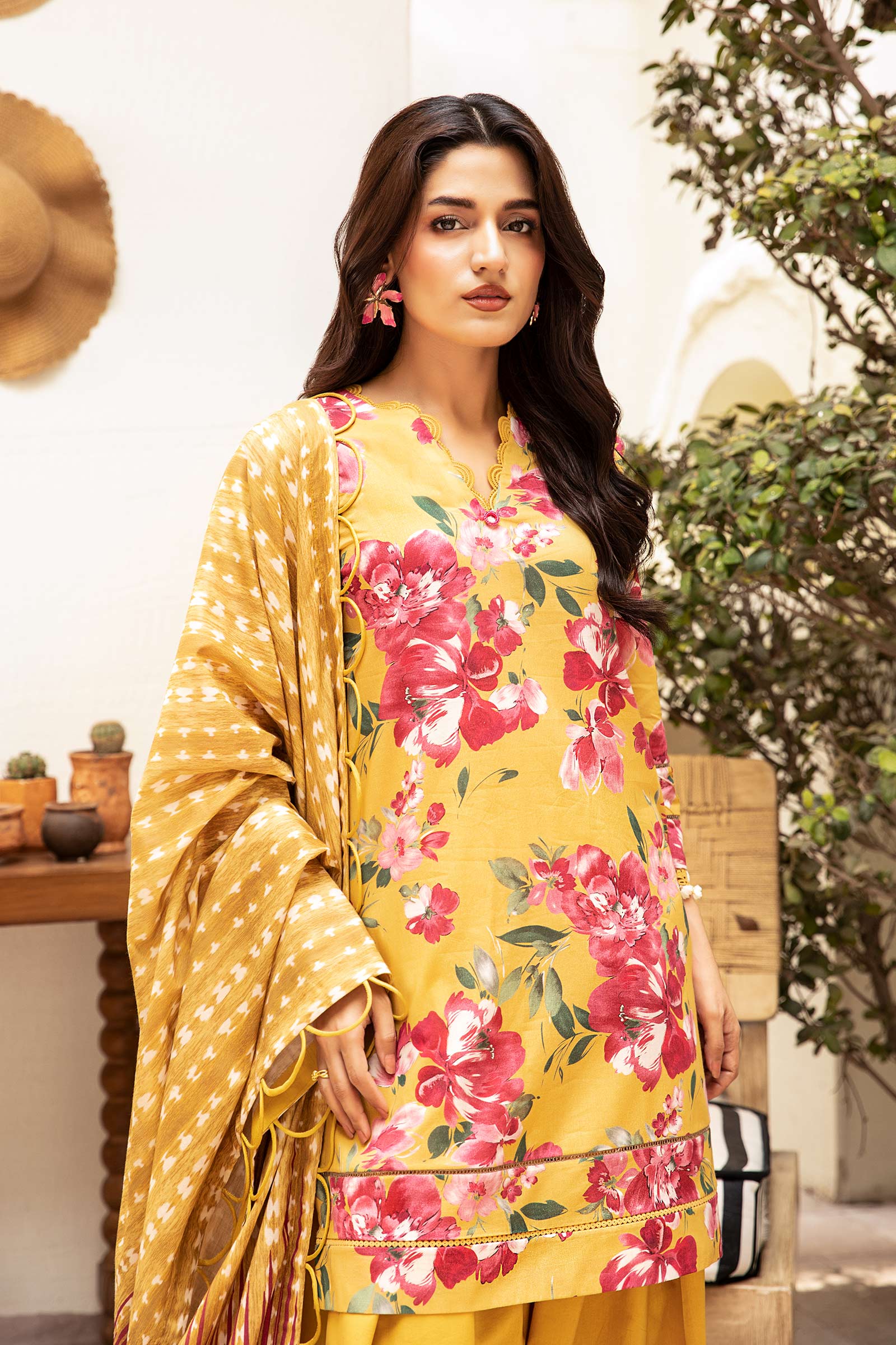 Elaheh 26 M Basics By Maria B Printed Lawn MB-ELHV3-05 - Image 2