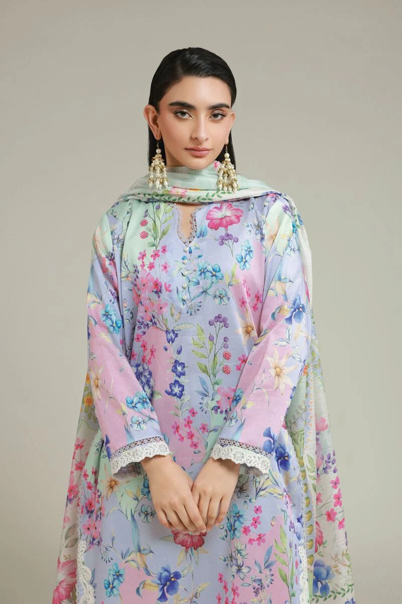 Satin Fabrics 3 Piece