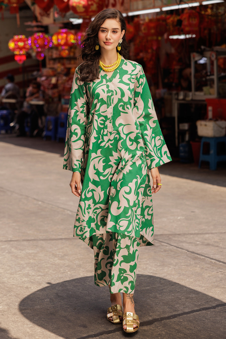 Charizma Aira Everywear Unstitched 3-Piece Lawn Suit CPM-5-048