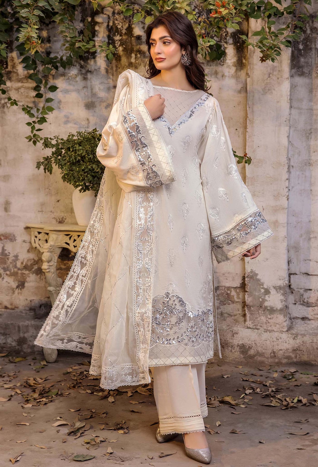 Adans Libas Chikankari 25 - 4771