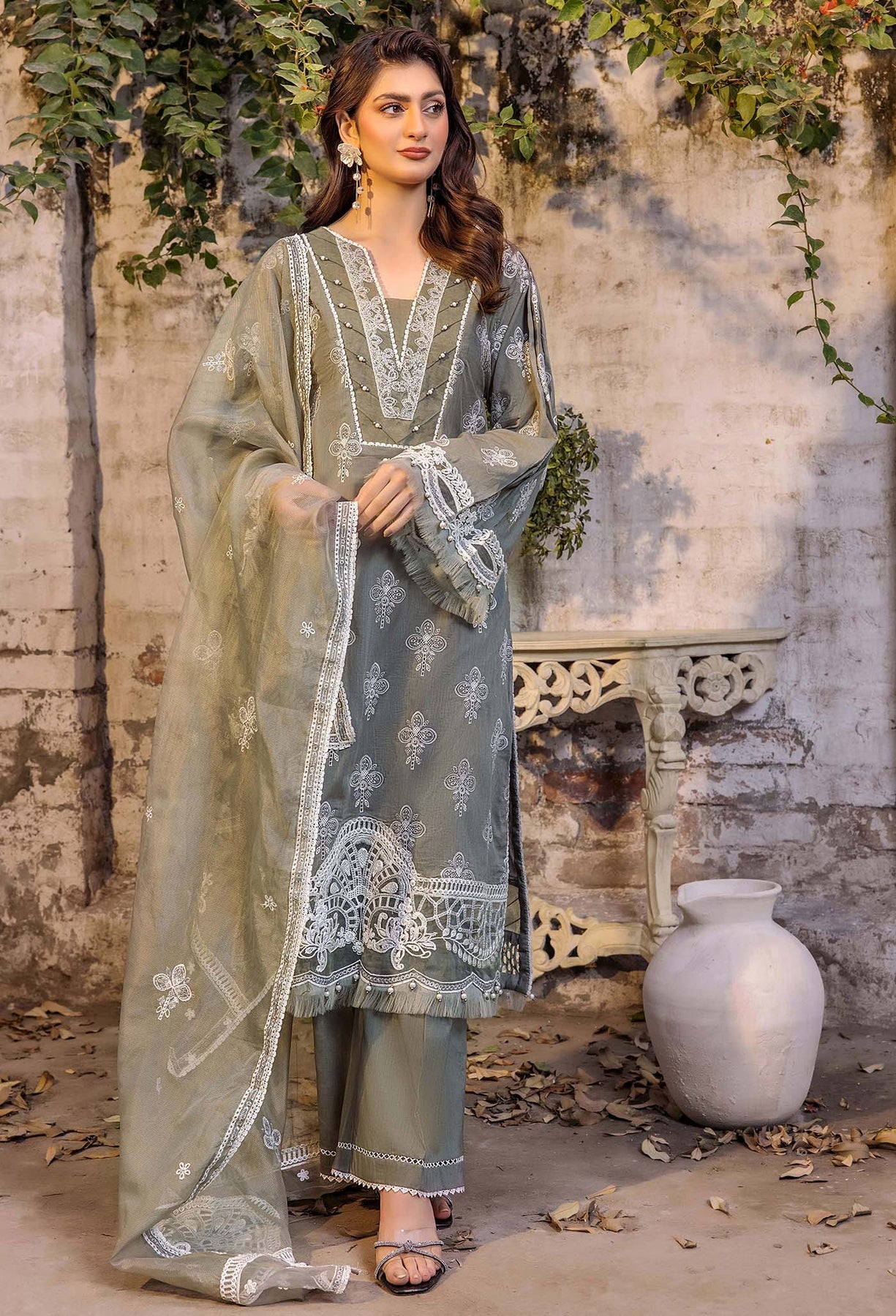 Adans Libas Chikankari 25 - 4772