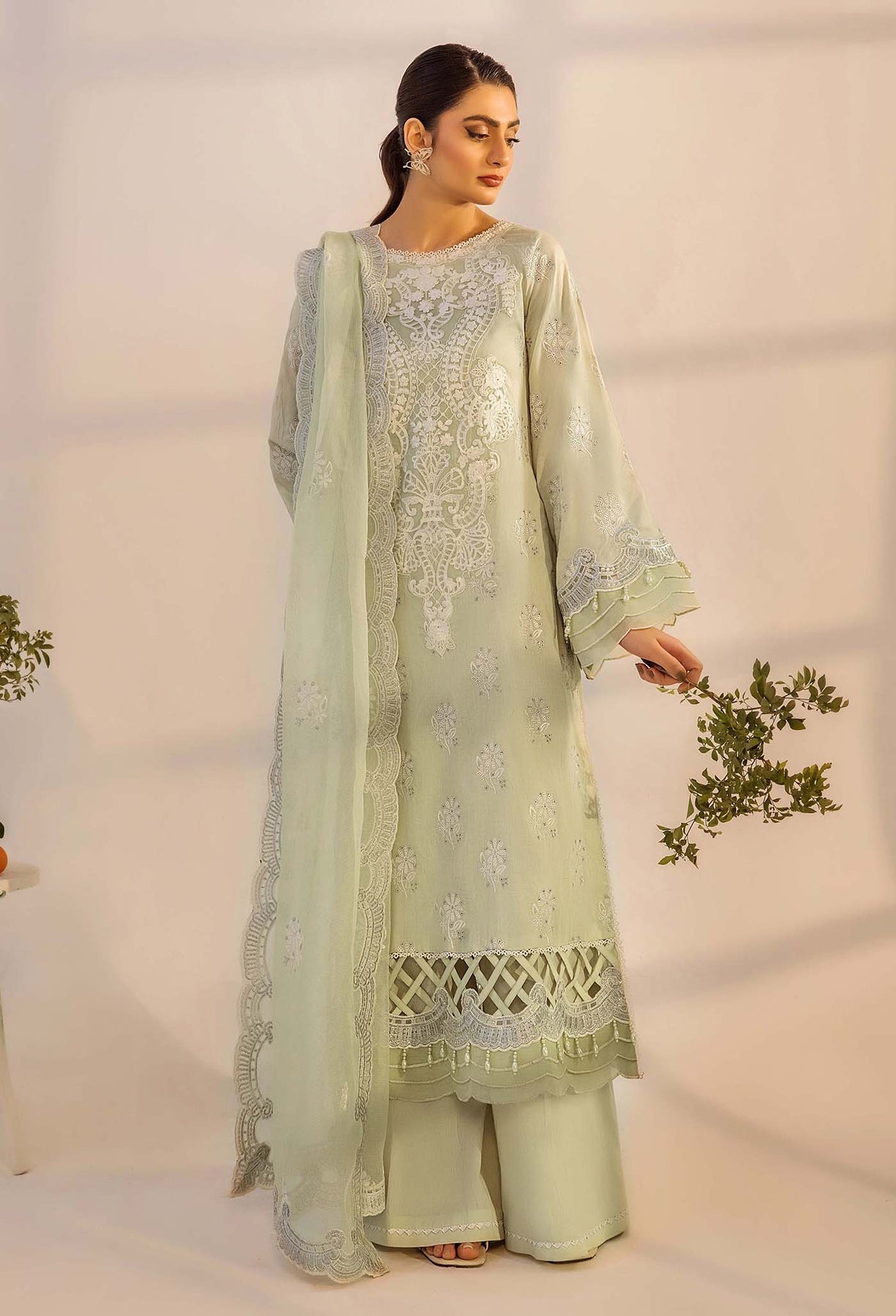 Adans Libas Chikankari 25 - 4775