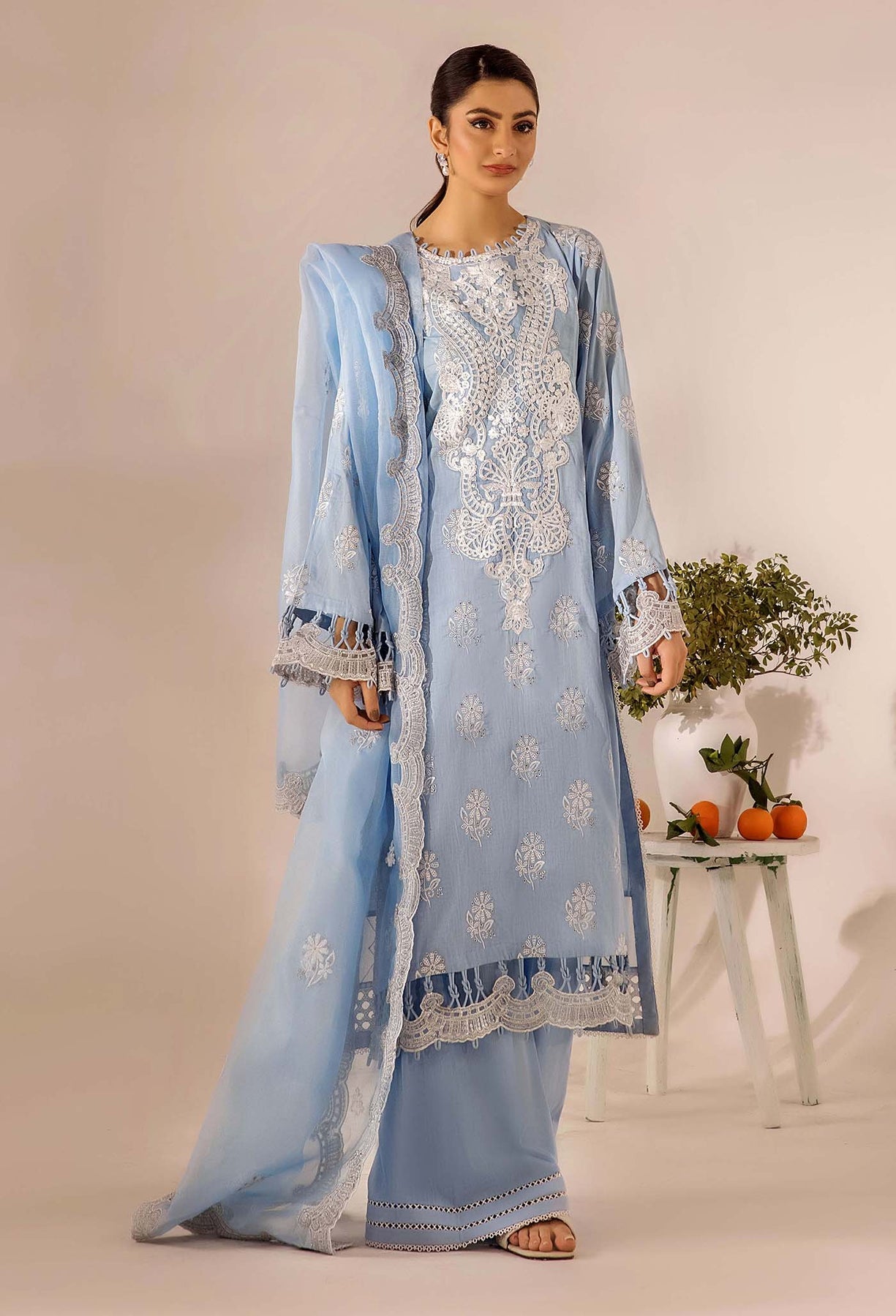 Adans Libas Chikankari 25 - 4778