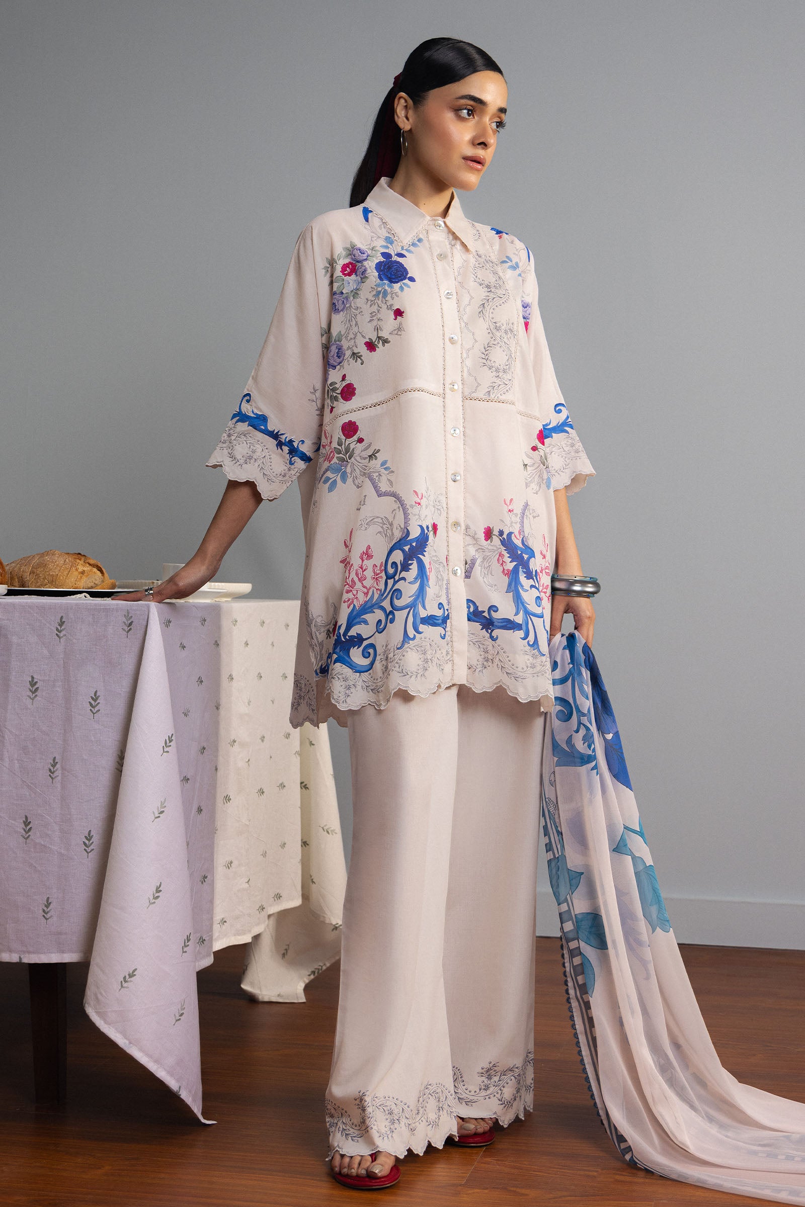 Coco by Zara Shahjahan - Rei-9A - Digital Printed Lawn 2 Piece Suit