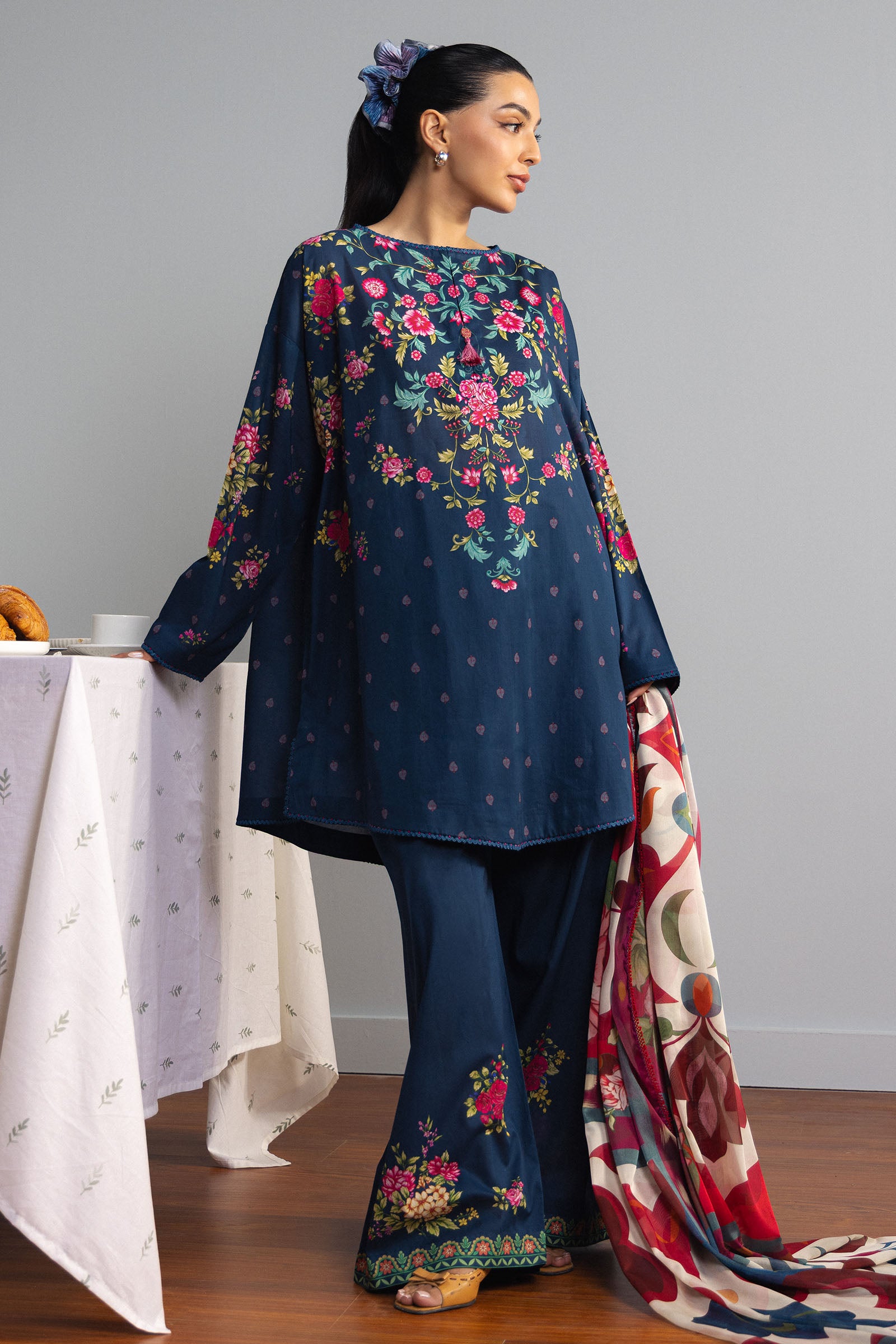 Coco by Zara Shahjahan - Aki-6B - Digital Printed Lawn 2 Piece Suit
