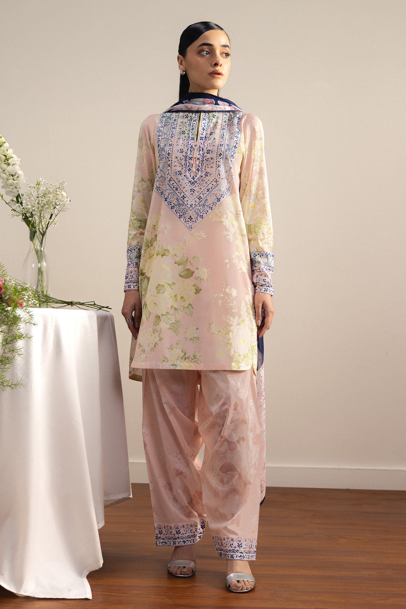 Coco by Zara Shahjahan - Haru-1A - Digital Printed Lawn 2 Piece Suit