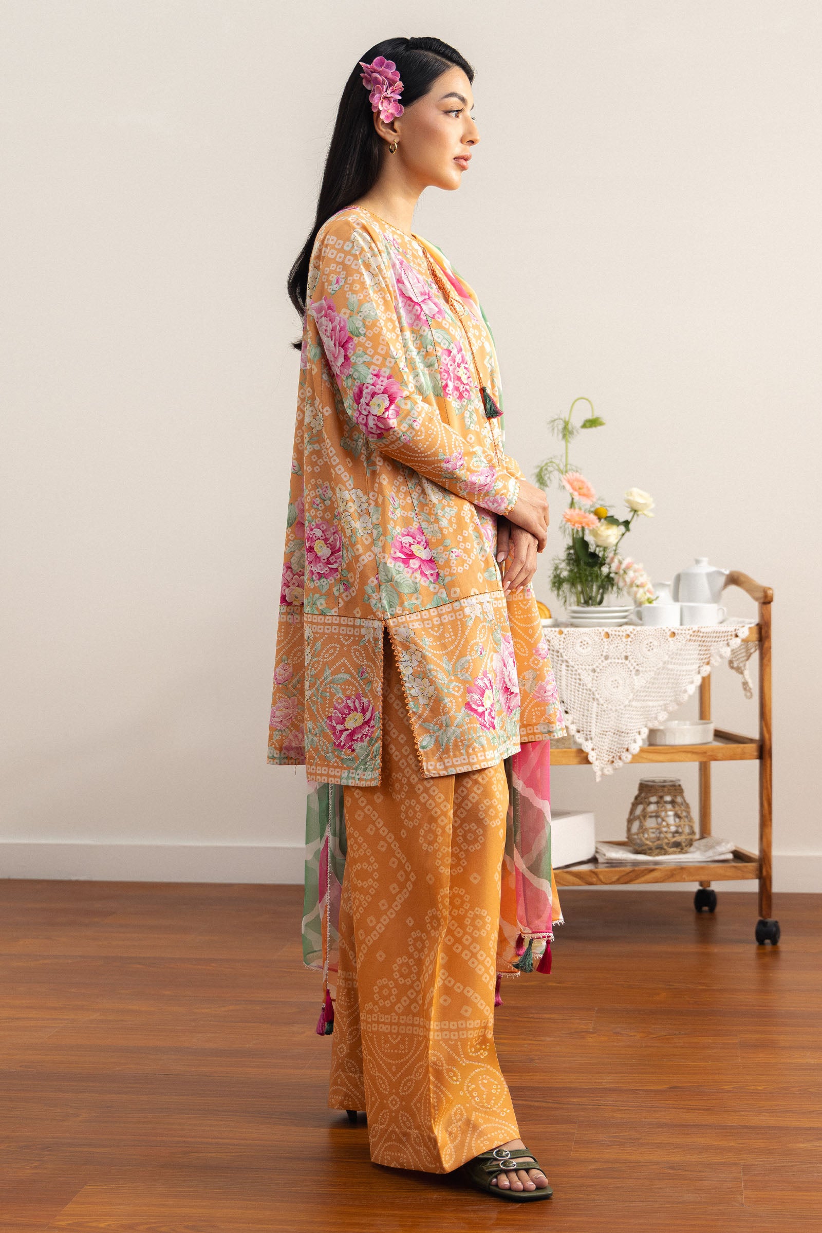 Coco by Zara Shahjahan - Kohana-4A - Digital Printed Lawn 2 Piece Suit - Image 2