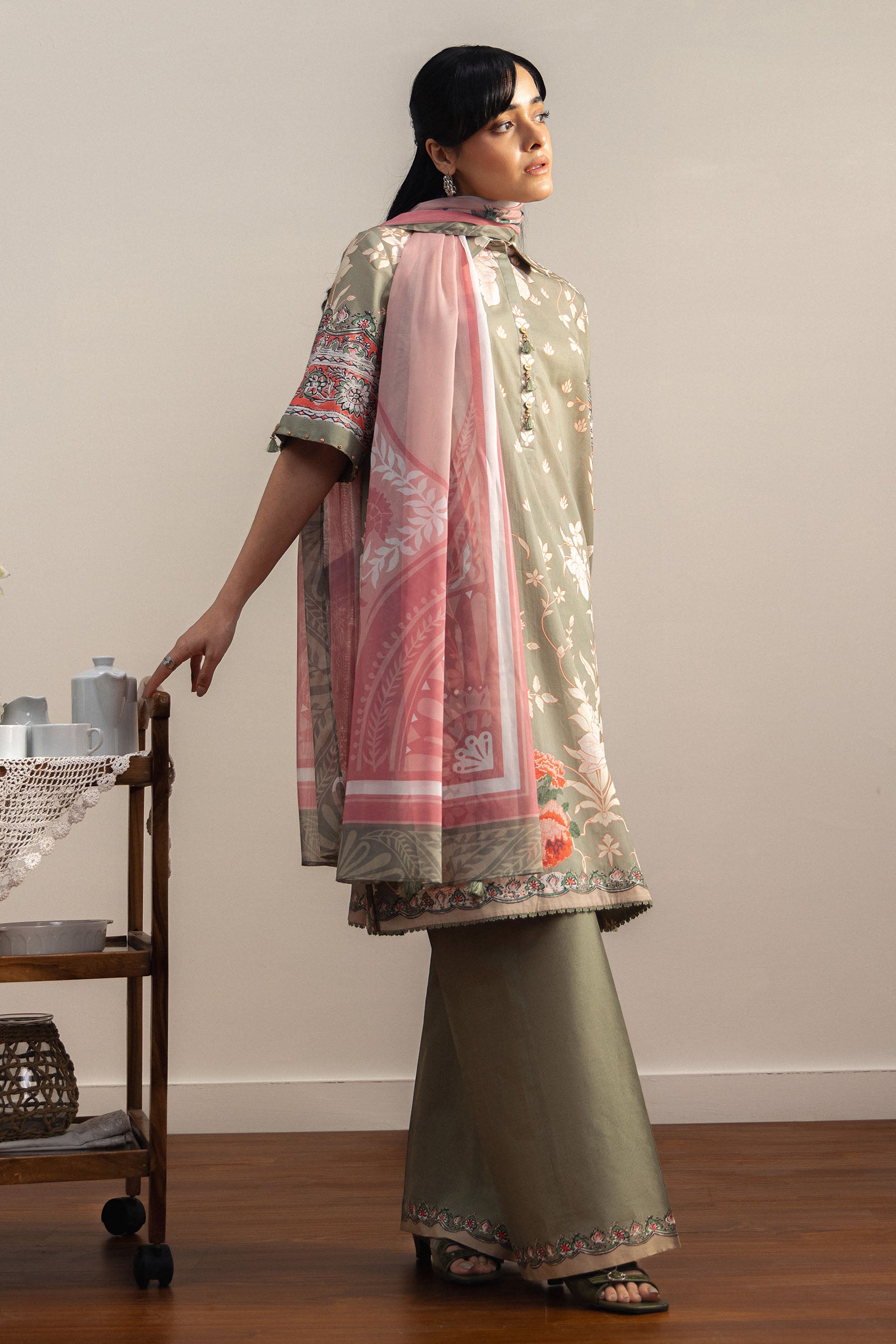 Coco by Zara Shahjahan - Zen-10A - Digital Printed Lawn 2 Piece Suit
