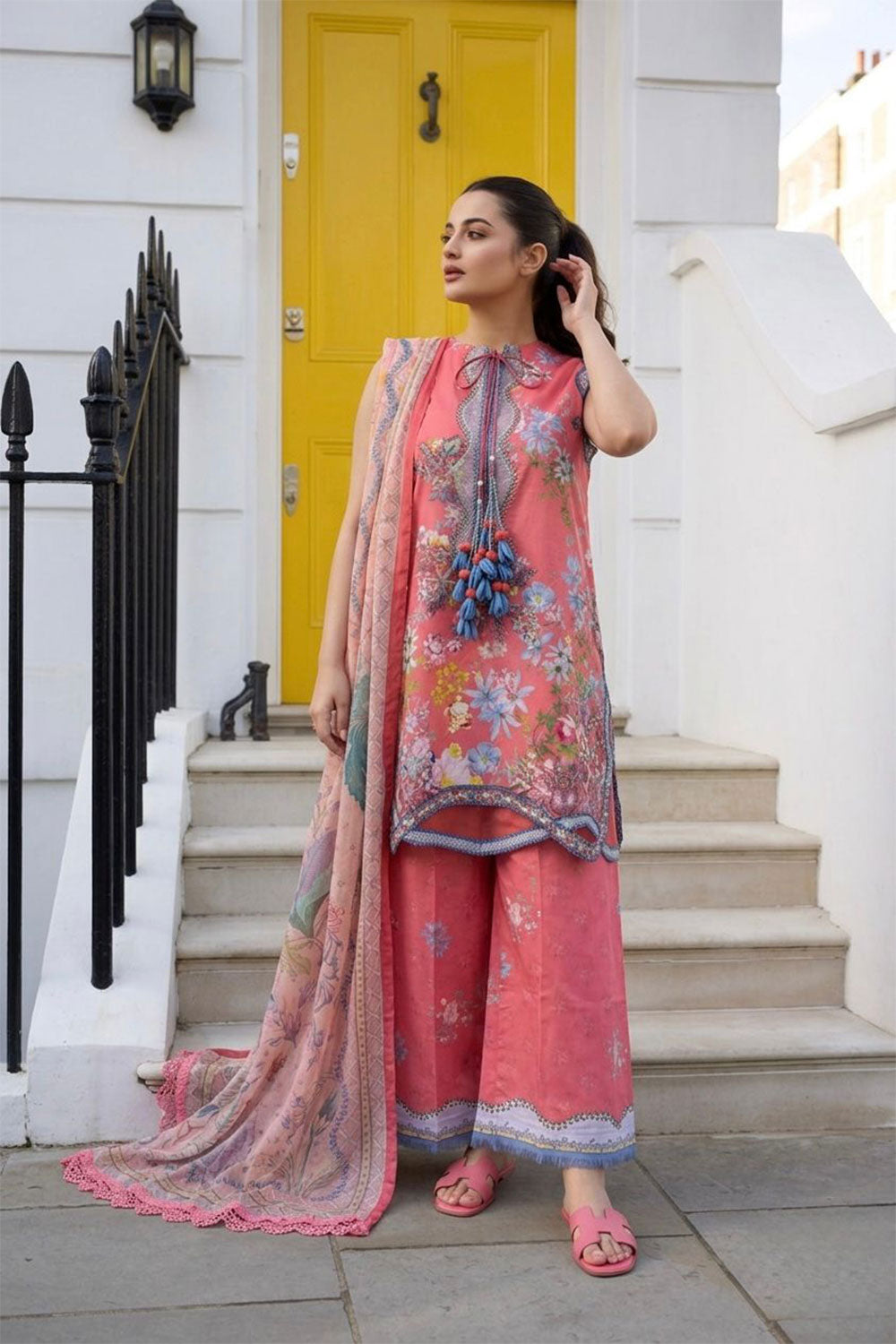 Sobia Nazir - Design 6B - SN Prints 2026 Unstitched Formal Suit