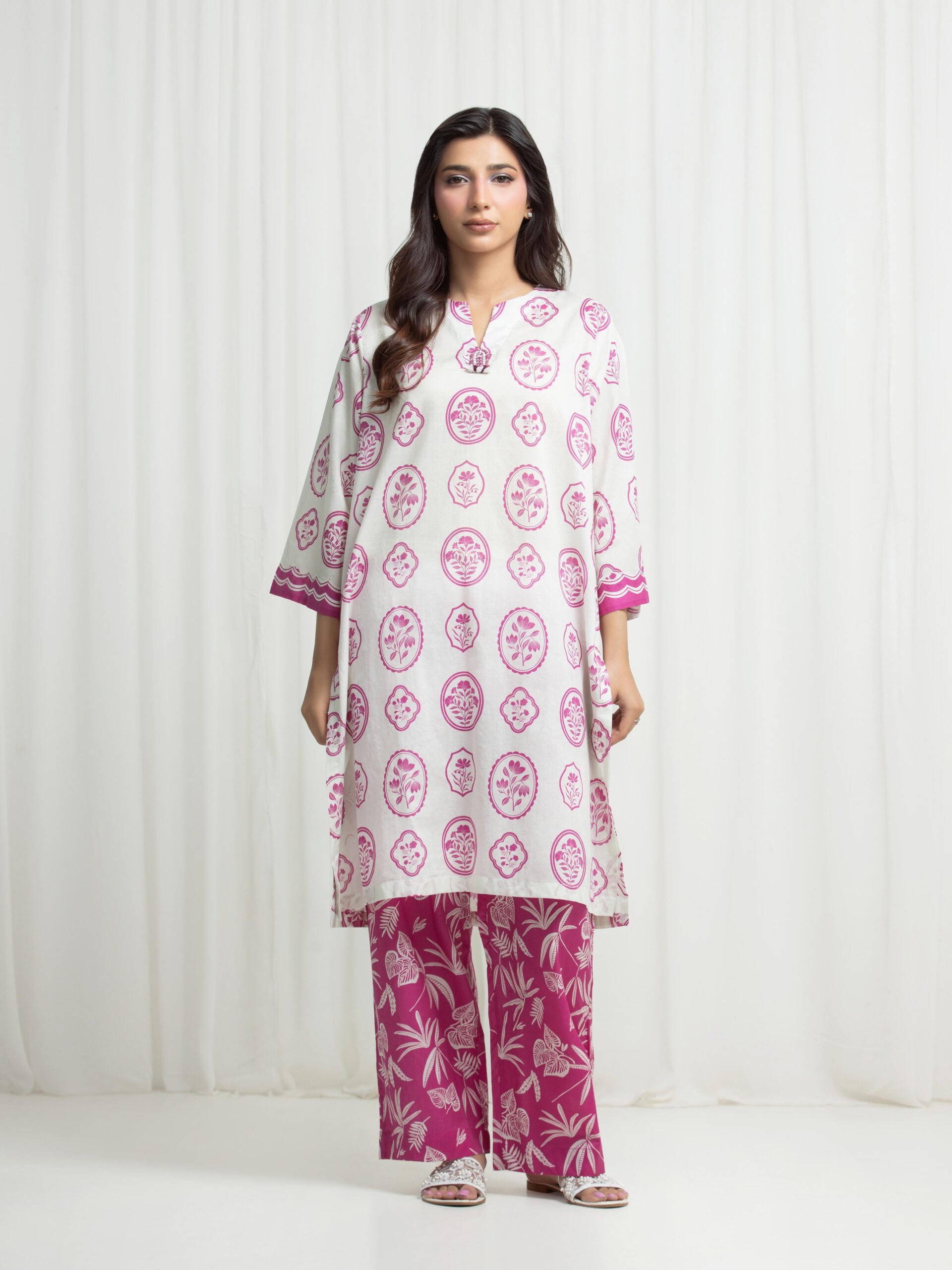 Eden Robe Printed Lawn Pret Co-Ord Set 2-Piece