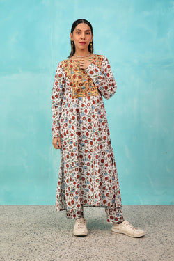 Generation Printed Gulzar 2-Piece Duo - Voile Peach