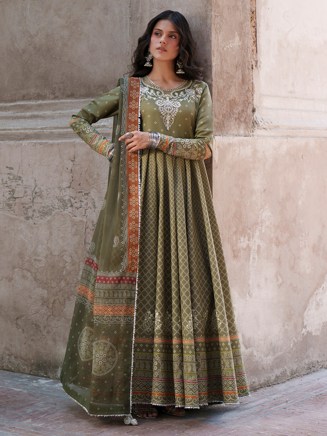 Bin Ilyas Mausam 504-B - 3PC Luxury Lawn Stitched Suit