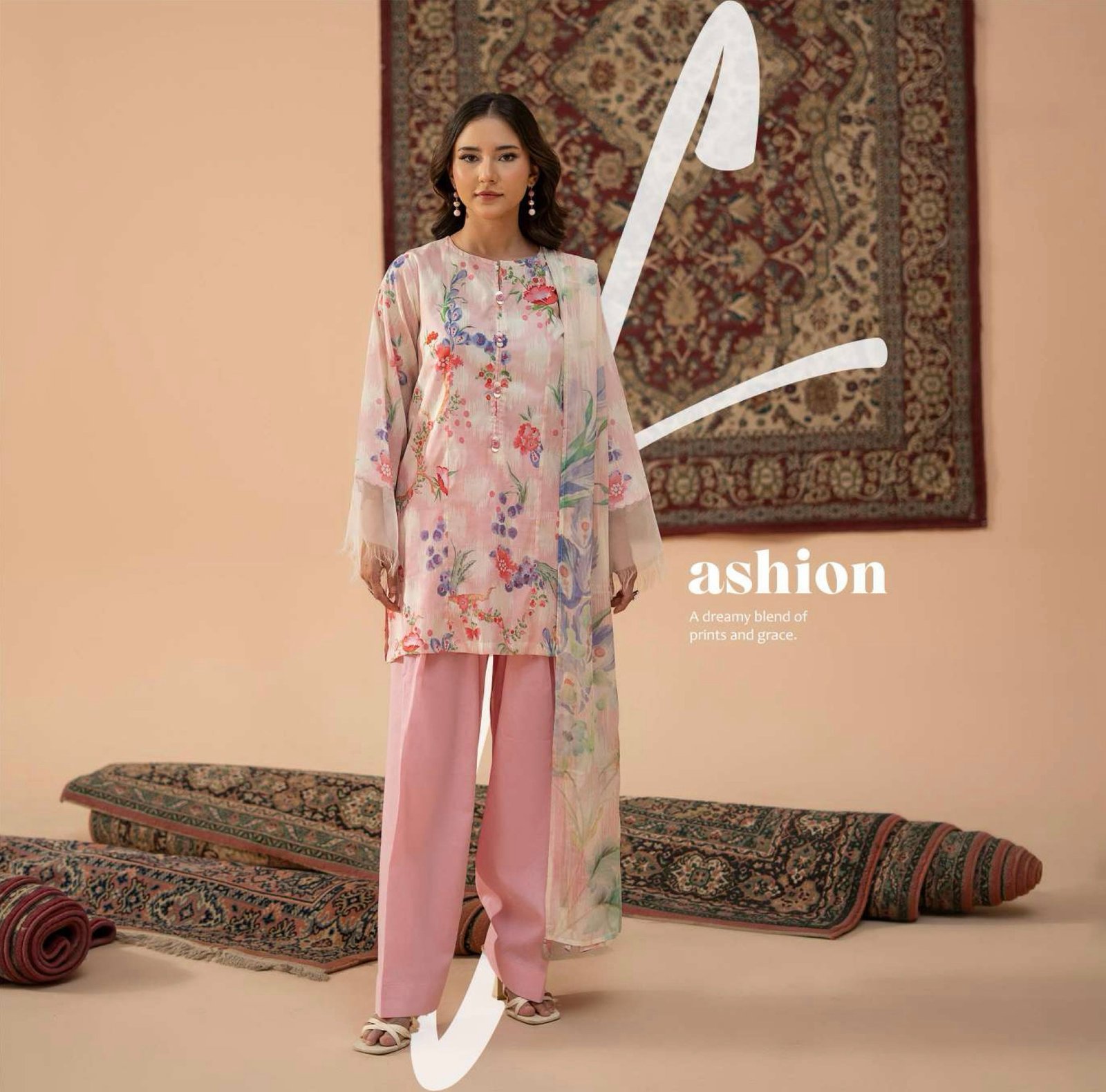 JAZMIN by Gull Jee - Unstitched 3 Piece Digital Printed Lawn Collection - A04
