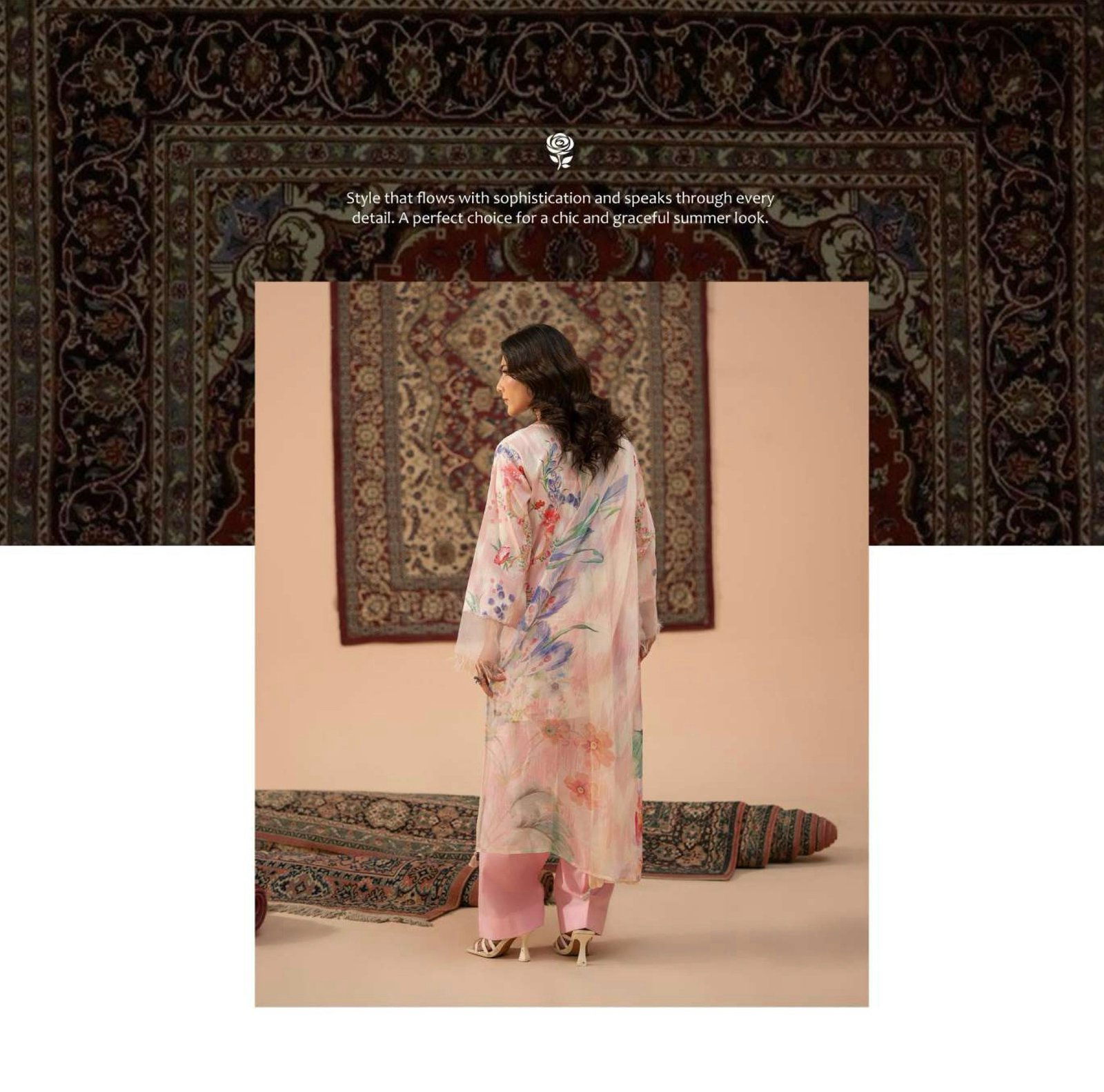 JAZMIN by Gull Jee - Unstitched 3 Piece Digital Printed Lawn Collection - A04 - Image 2